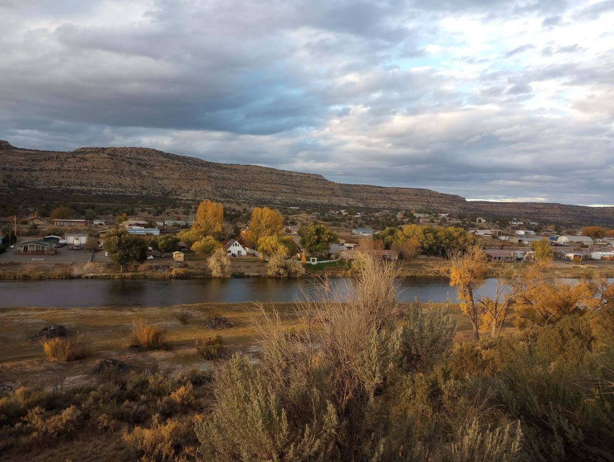 Navajo Dam Lower Village View